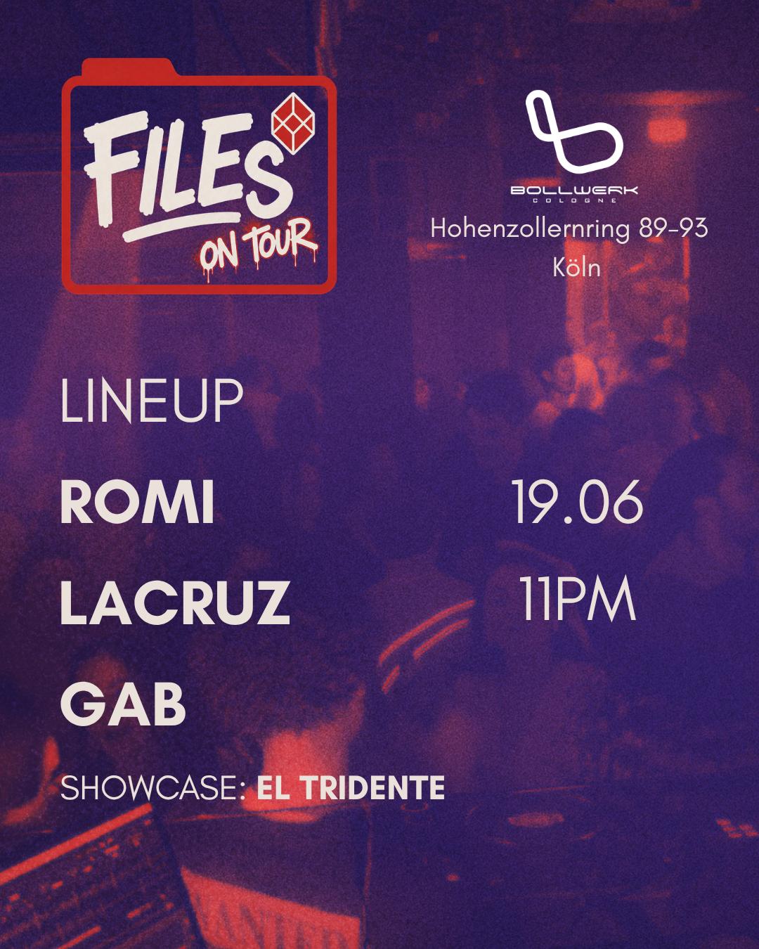 Files On Tour: The Red Office x Bollwerk 🔥ENTRADA🔥 ANTICIPADA